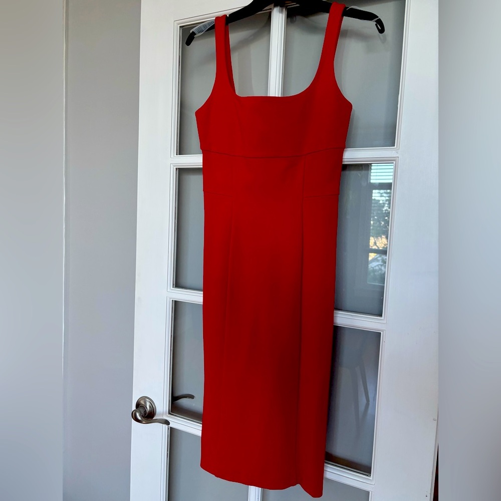 Classic Red DVF Dress